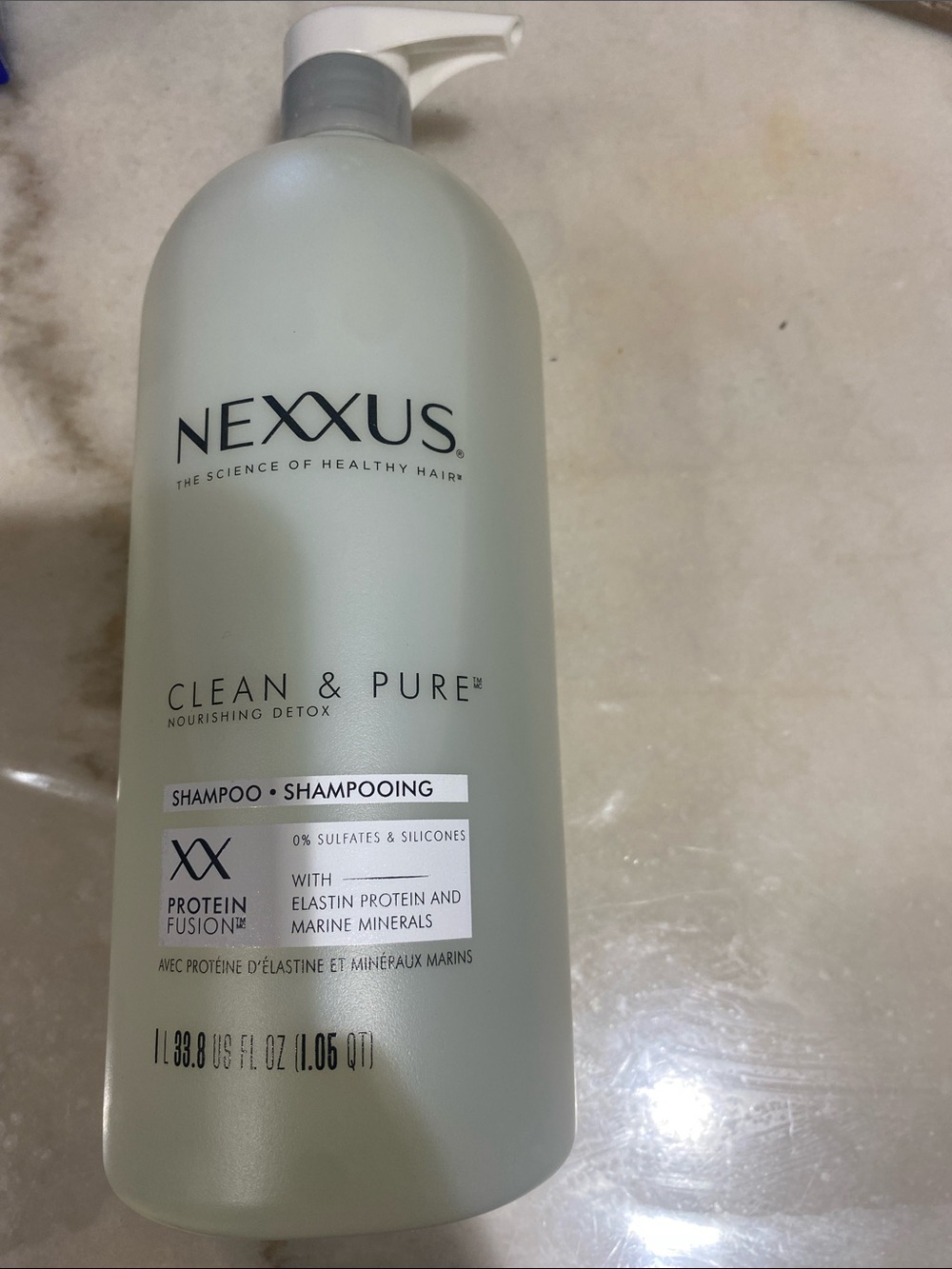 Nexxus Clean & Pure Nourishing Detox Shampoo — White